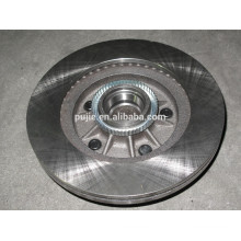 Brake disc with bearing